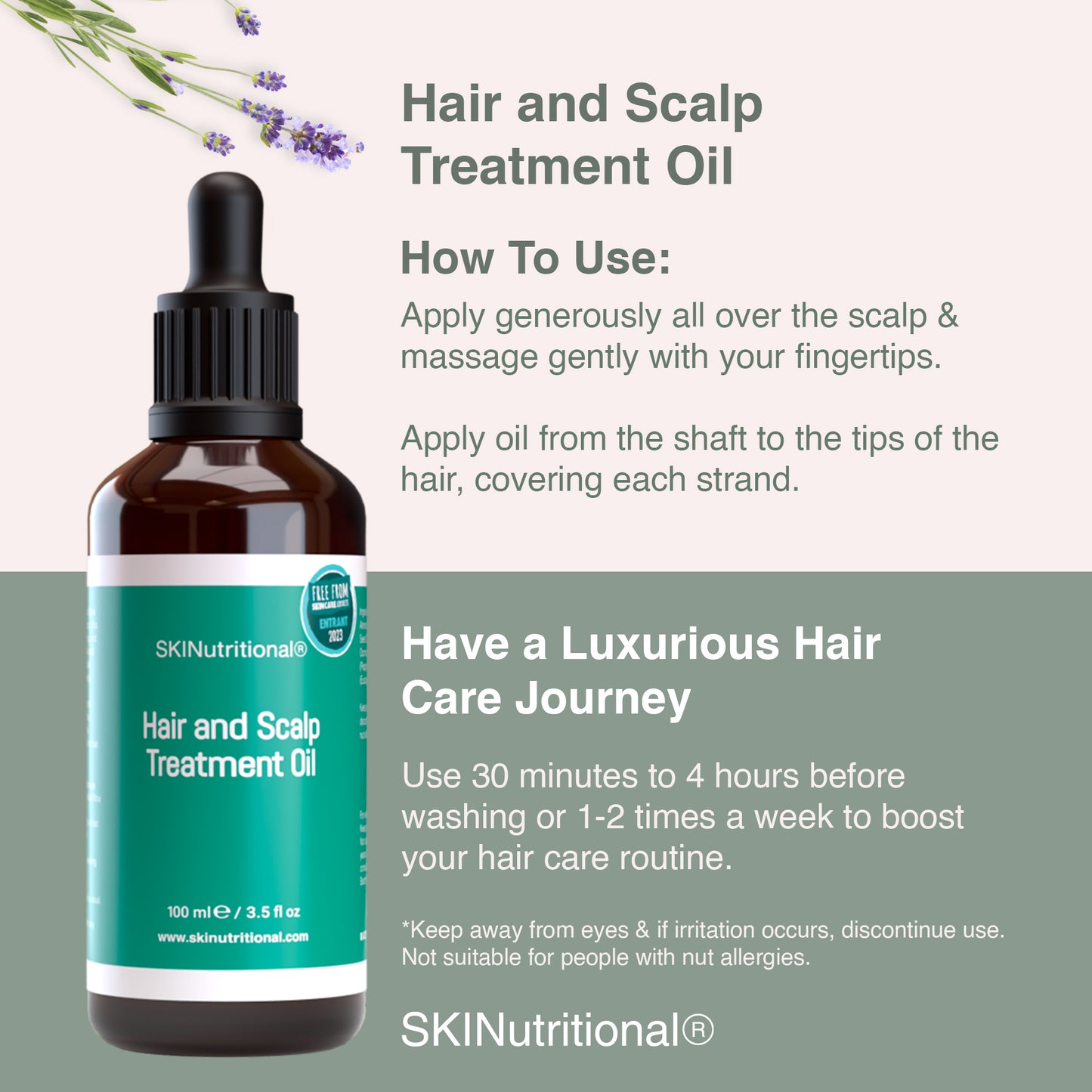 Hair and Scalp Treatment Oil 100ml
