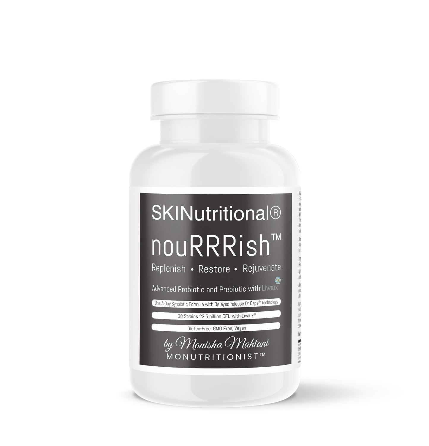 nouRRRish™️ Advanced Probiotic with Prebiotic Livaux®