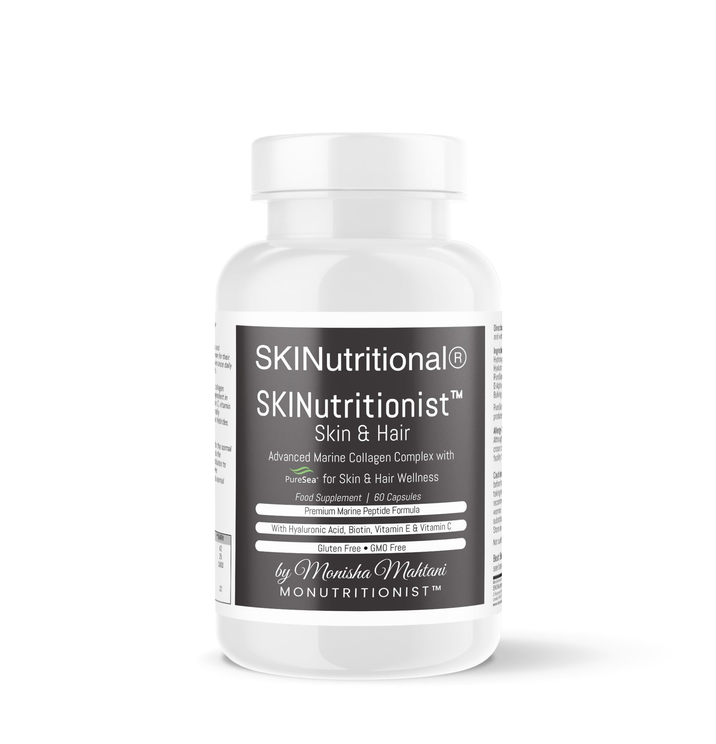 SKINutritionist™ Advanced Marine Collagen Complex with PureSea® for Skin & Hair Wellness